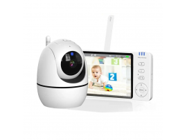 Yiktree Kamera Pengawas Bayi Baby Monitor PTZ 5 Inch 3500mAh - ABM501